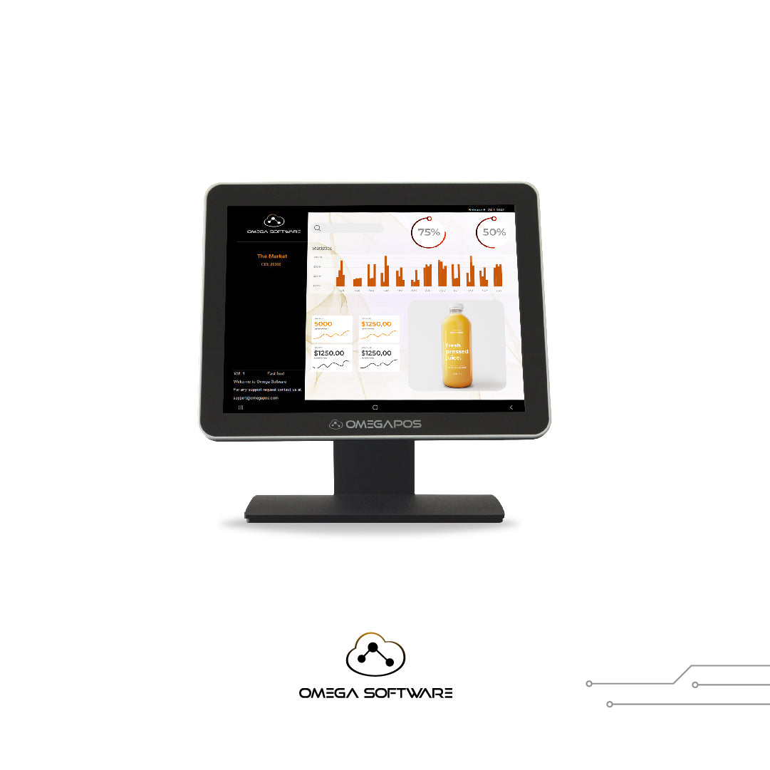 جهاز كمبيوتر Omega POS Core I7 الكل في واحد بشاشة تعمل باللمس