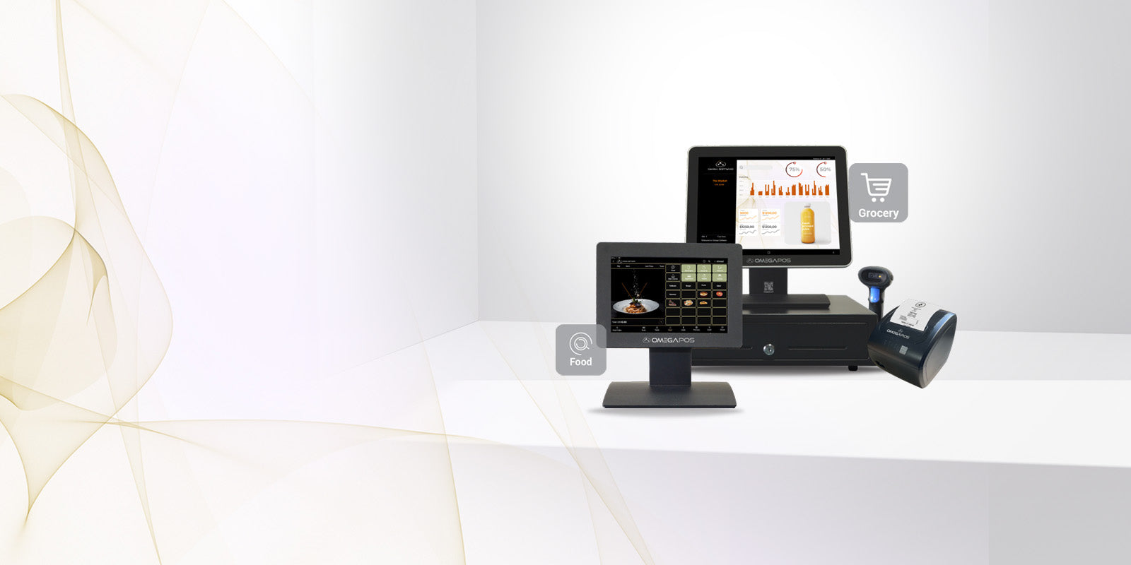 Omega pos compatible hardware omega software